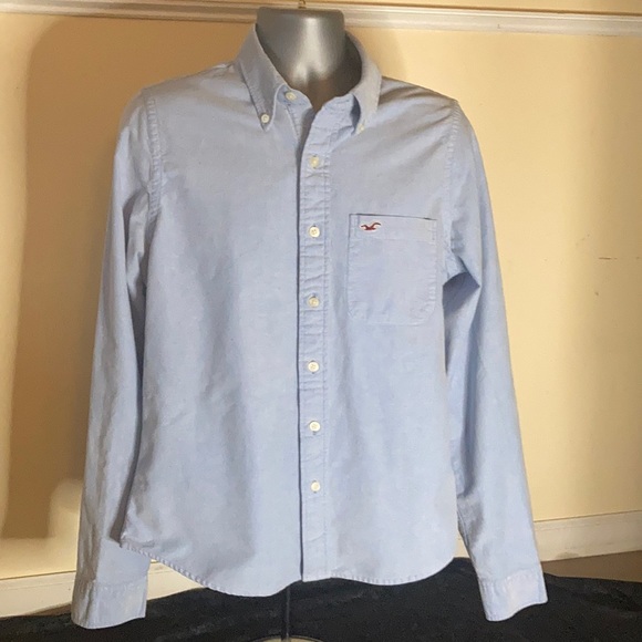 Hollister Other - Hollister men’s Oxford shirt. Blue. Size XL